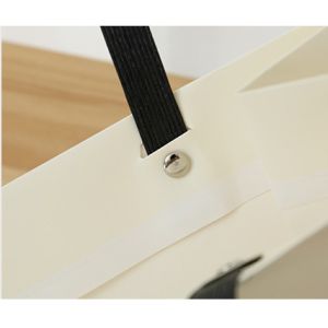 Durable Carton Card Paper Bag Cartoon Animal Pattern With Twist Handle