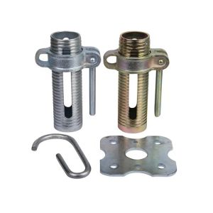 China Galvanized Sliver  Adjustable Shoring Prop Sleeve For Scaffolding on sale