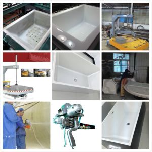China acrylic/ABS bathtub/tray thermoforming/forming/making/molding machine/equipment/line on sale