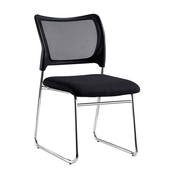 Quality Custom Office Meeting Room Chairs Stackable , Home Office Chairs Without Rollers for sale