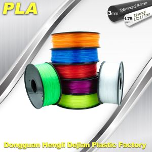 Desktop 1.75mm / 3.00 mm PLA 3D Printer Filament Big Size Colorful