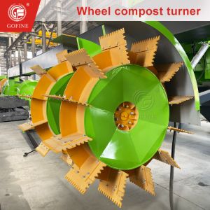 Composting Livestock Fertilizer 200m3/H Fermentation Machine