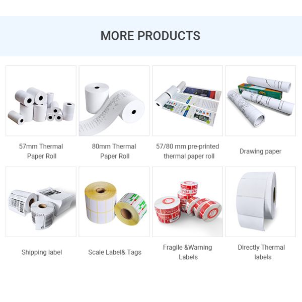 Various sizes of A4 label sheets displayed together