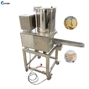 Automatic Meat Pie Burger Patty Chicken Nuggets Processing Machine Making