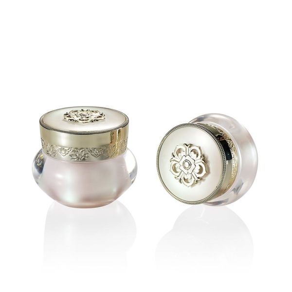 Empty Clear Octagon Shape Acrylic Cosmetic Cream Jars 50g For Skin Care