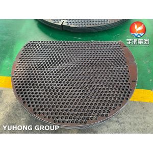 Stainless Steel ASTM A182 F304L/F316L Tubesheet Baffles For Heat Exchanger