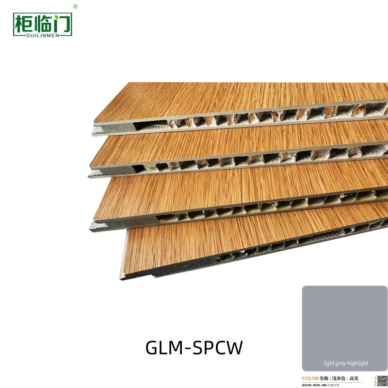 Moisture Proof SPC Honeycomb Wall Sheet Low Cost Wall Solution