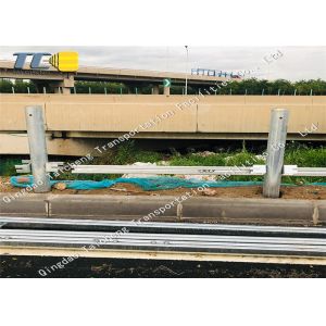 RBD245 ISO Rolling W Beam Safety Barrier , Polyurethane Crowd Control Barriers
