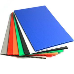 Polypropylene Hollow Sheet Recycled Rigid Fluted Twinwall Board