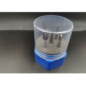 6mm Shank YG6 YG8 Cone Carbide Burr For Drilling