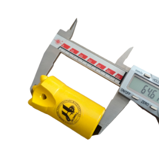 5 Tooth Layout 11° Taper Angle 64mm Compact Height Button Bit For Medium Duty Rock Drilling
