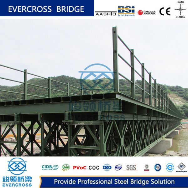 Quality Easy Disassembling Prefabricate Steel Plate Girder Bridge With Composite Deck for sale