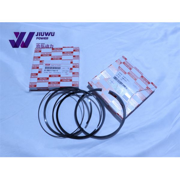 4HK1 6HK1 Excavator Spare Parts Piston Ring 8-98017166-0 8980171660