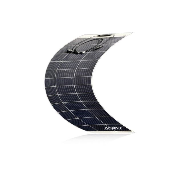 Quality 100 Watt Mono Solar Panel Solar PV Module Rv Semi Flexible Solar Power System for boat bimini yacht balcony fence awning for sale