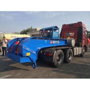 12R22.5 Detachable Gooseneck Semi Trailer 70T Removable Gooseneck Truck