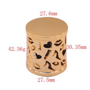 Wholesale Super Zamac Custom Perfume Bottle Caps Simple And Shiny In Various Colors from china suppliers