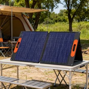 Wholesale High Efficiency 100W Mono Solar Panel 2-Fold ETFE Portable Power Solution from china suppliers
