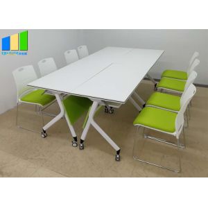 Office Furniture Partitions Folding Desk Foldable Training Table Stackable