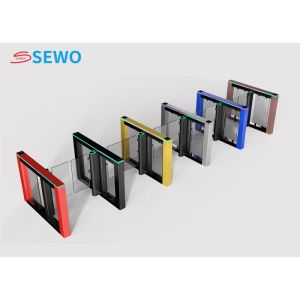 Aluminum Alloy Speed Gate Turnstile Access Control With RFID Card Reader