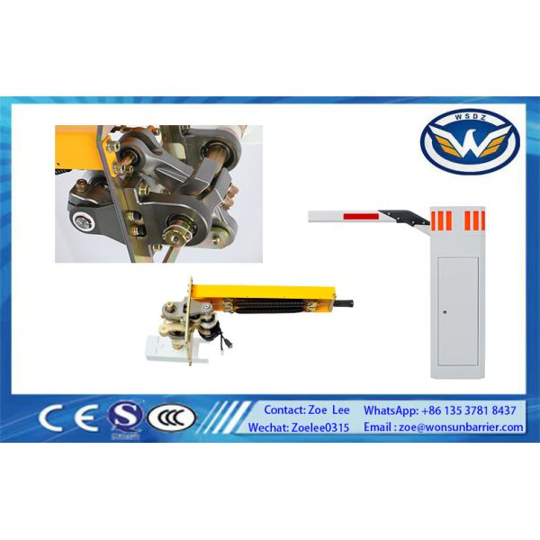 Quality Traffic Boom Barrier Gate With R&G LED On Top Cover 0.9S Fast Speed for sale