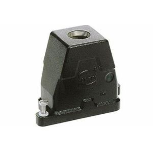 19400060410 Harting Han 6HPR Hood Top Entry M20 Screw Lock
