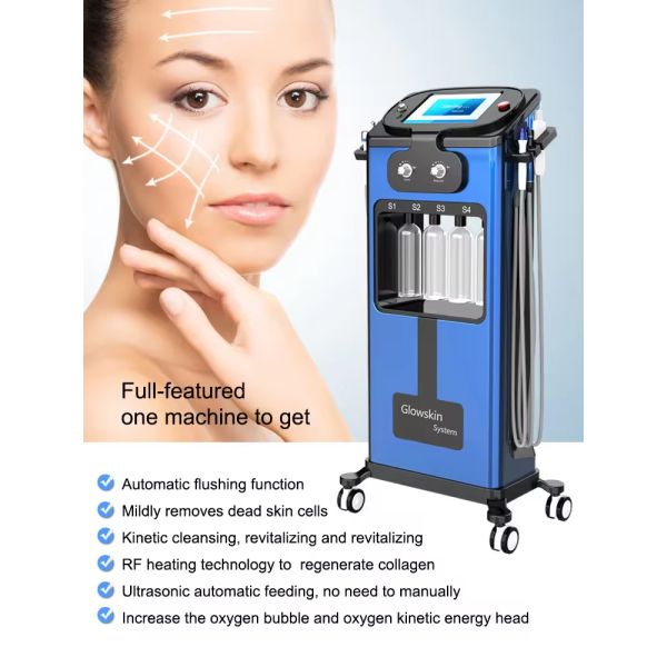 Hydro Dermabrasion Skin Care Rejuvenation Aqua Peeling Machine Plug UK/EU/US