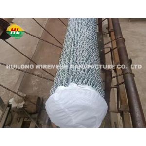 Heavy Galvanised Diamond Chain Link Fencing 1.8mm 2.0mm 2.2mm 2.5mm 3.0mm Mesh