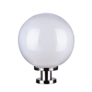 Wholesale 360° Beam Angle Round Plastic Solar Fence Post Lights with Remote Timer and 3 Colors from china suppliers