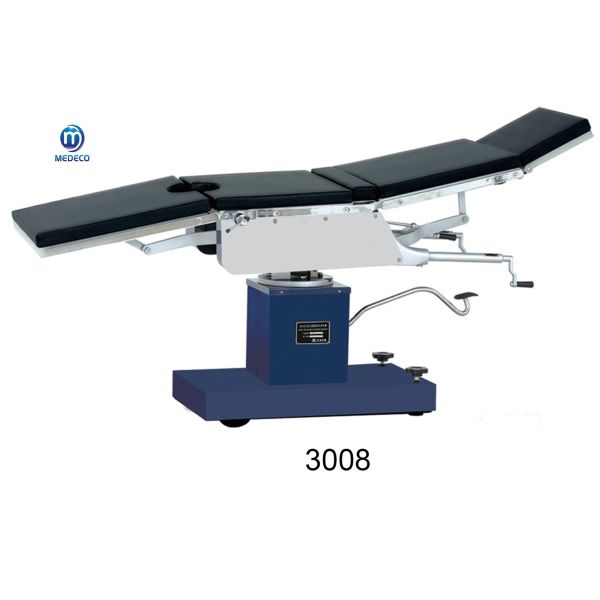 Quality Manual Hydraulic Operating Table Stainless Steel Operating Table 3008 Series for sale