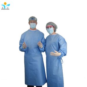 30gsm-50gsm Operating Room Gown SMS/SMMS/SSMMS Surgical Gown