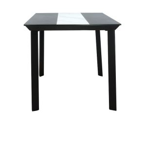 51x51cm Stylish Corner Table Ceramic Topped Bedroom Use 3 Pieced
