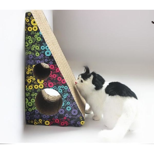 Incline Wall Mounted Cat Scratchers Vertical Structure Avoid Furniture Destroy