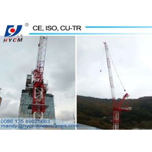 QTD4015/40m Boom Luffing Jib Tower Crane 6T Load Split Mast Section Save