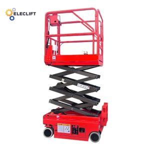 1.2M*0.8M Platform Aerial Heavy Capacity Scissor Lift Net Weight 400KG