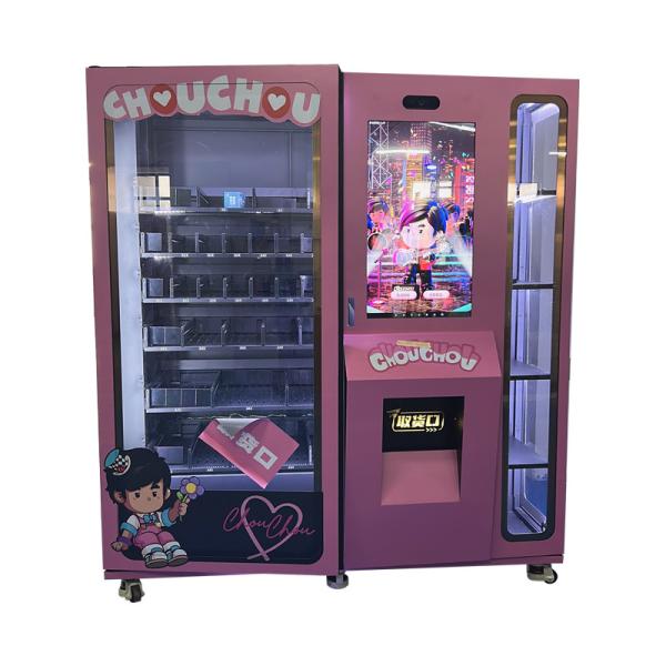 Quality Customize Vending Machine Advanced Features And Cloud-based Smart System For Convenient Inventory Management for sale