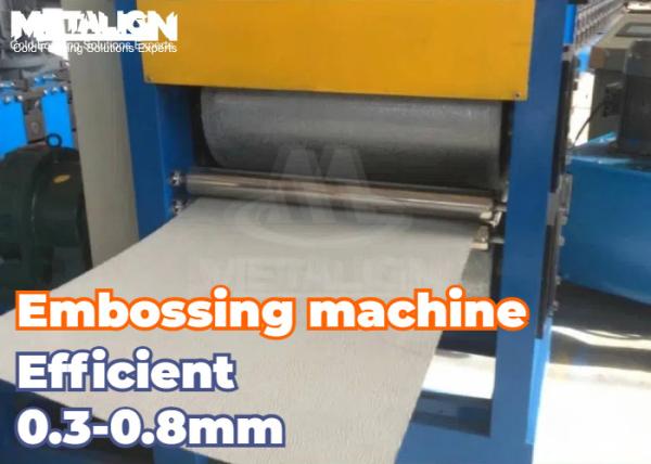 Quality Single Sheet Feeding Bark Texture Embossing Machine With Customizable Mold And High Precision Roller Feeding System for sale