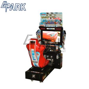 Single Player 32" Outrun Coin Operated Machine Race Game Equipment