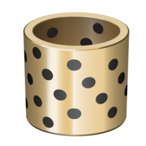 Flange Steel Graphite Bushing Self Lube Wear Plates Metric Size Long Life