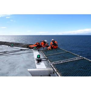 316L SS Helideck Safety Net 3.0mm Wire 2x2in Mesh