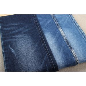 10.6Oz Cotton Polyester Spandex Denim Fabric 160cm Full Width