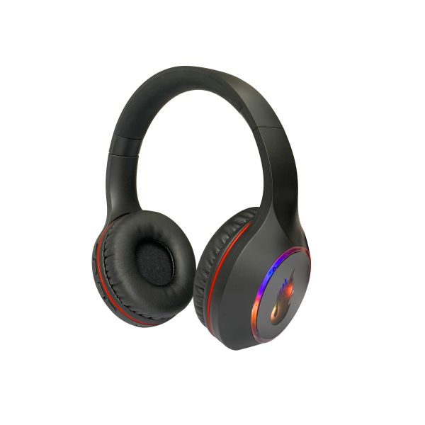 Quality 40mm Speaker Dia 300mAh 8hrs Luminous Bluetooth Wireless Headphone for sale