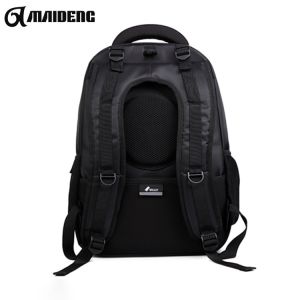 Foamed Padded Compartment Business Laptop Backpack Multi Front Zipper Pockets