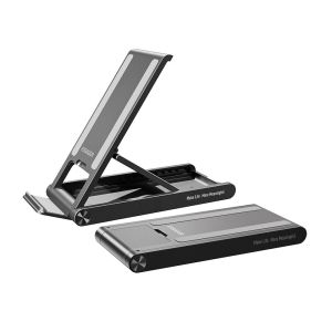 OEM Desktop Phone Holder Foldable Multi Angle Adjustable Non Slip For Cell Phone