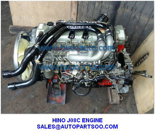 Quality HINO J08C ENGINE ,  USED JAPAN ENGINE ASSY  ，HINO J08C ENGINE for sale