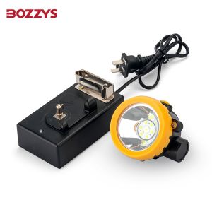 150mA LED Mining Waterproof Headlights 2000mAh With Main Auxiliary Lamp Sources
