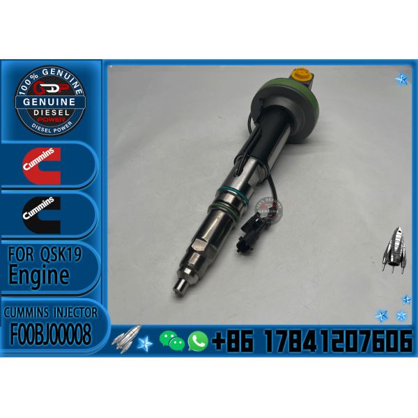Fuel Injector 0986435615 0986435613 0986435902 F00BJ00008 F00BJ00009 For QSK19 QSK38 QSK50 QSK60 Engine