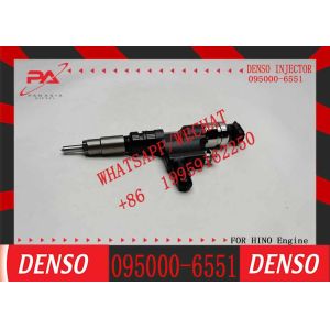 China Diesel Common Rail Injector 095000-6550 095000-6551 For Hino 300 N04c 23670-e0190 23670-78140 on sale
