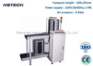 China Flexible Collapsible PCB Pusher Short Length Touch Screen Control 90 Degree Type PCB Linking Loader Machine on sale