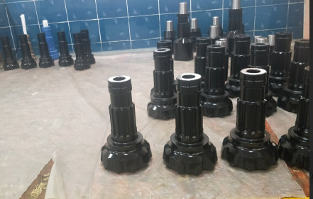 Mining High Air Pressure Drilling Tools Convex Face Ballistic Button SD8 8'' DTH