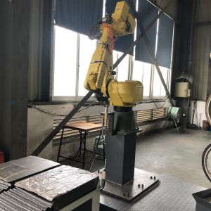 Brass Fitting / Faucet / Door Handle Robotic Cell Grinding And Polishing Machine